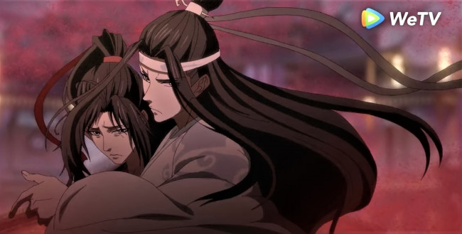 Обои картинки фото аниме, mo dao zu shi, вэй, усянь, лань, ванцзи