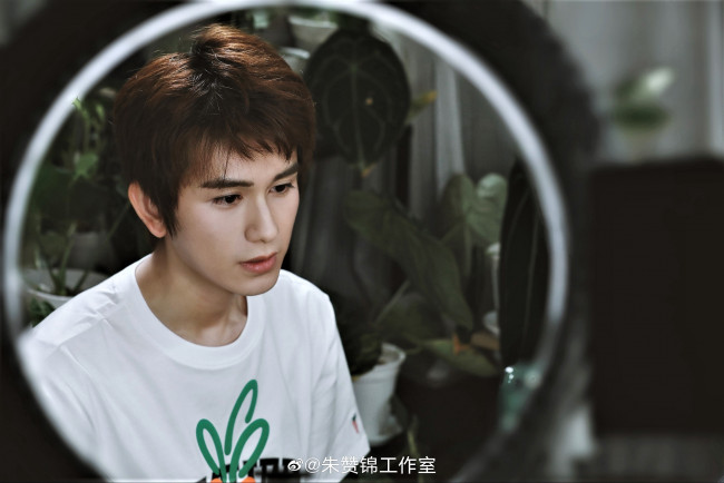 Обои картинки фото мужчины, zhu zanjin, актер, лицо, цветы