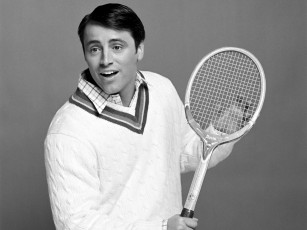 Картинка мужчины matt+leblanc актер свитер ракетка