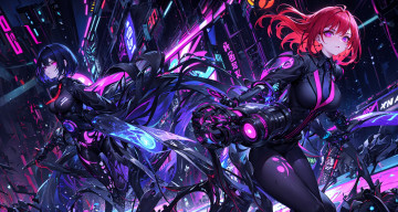 Картинка аниме оружие +техника +технологии нейросети графика нейроарт ai art нейронные сети рисунки нейро искусство