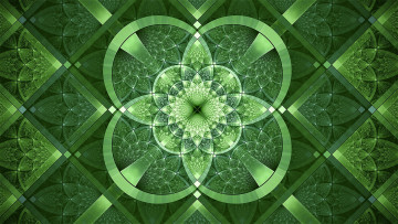 Картинка 3д+графика цветы+ flowers цветок клетки сектора