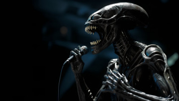 Картинка фэнтези чужой+ alien нейросети графика нейроарт ai art нейронные сети рисунки нейро искусство чужой ксеноморф