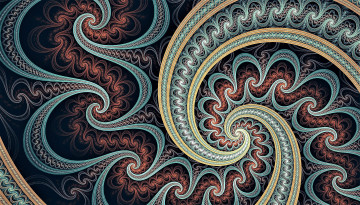 Картинка 3д+графика абстракция+ abstract узор орнамент