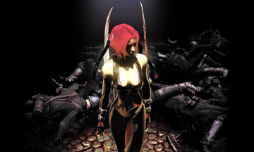 Картинка видео+игры bloodrayne вампир трупы