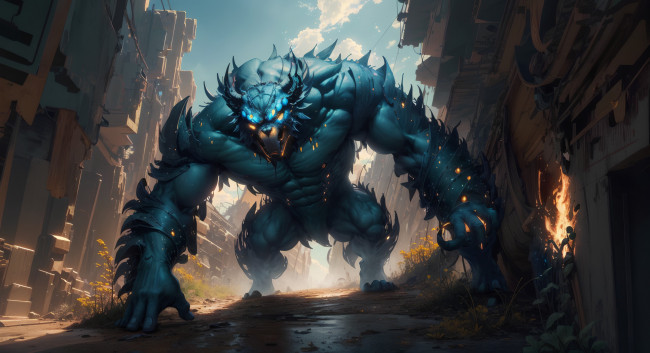 Обои картинки фото фэнтези, существа, нейросети, графика, нейроарт, ai, art, нейронные, сети, рисунки, нейро, искусство