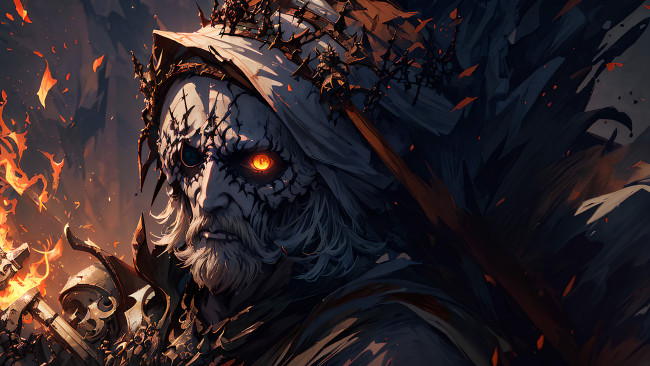 Обои картинки фото фэнтези, нежить, нейросети, графика, нейроарт, ai, art, нейронные, сети, рисунки, нейро, искусство