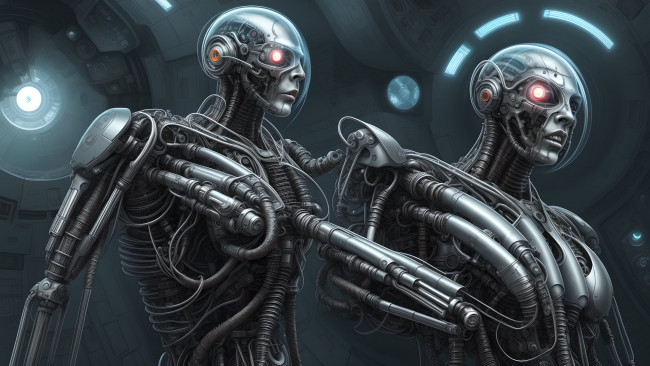 Обои картинки фото стиль h,  r,  giger, фэнтези, роботы,  киборги,  механизмы, нейросети, графика, нейроарт, ai, art, нейронные, сети, рисунки, нейро, искусство