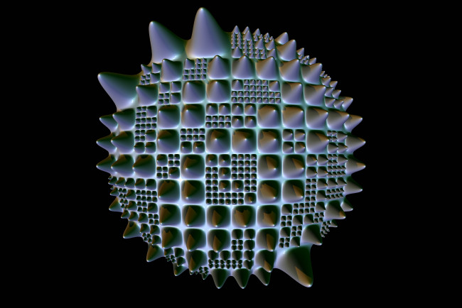 Обои картинки фото 3д графика, шары , balls, шар, шипы, ячейки