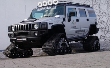Картинка автомобили hummer белый
