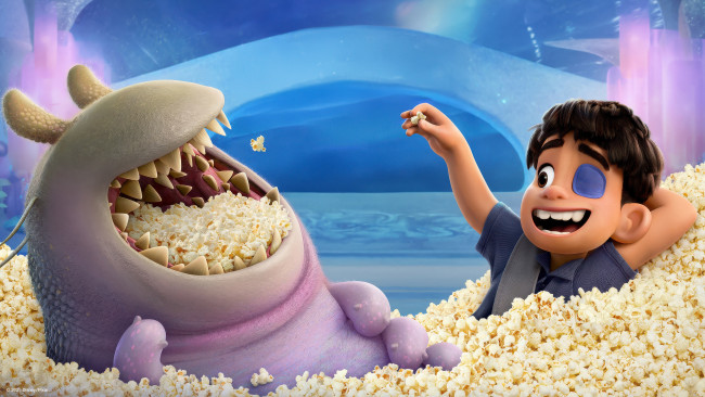 Обои картинки фото мультфильмы, elio