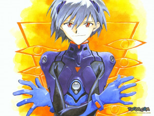 Картинка аниме evangelion