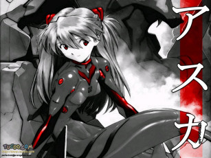Картинка аниме evangelion