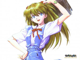 Картинка аниме evangelion