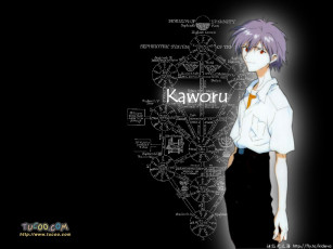 Картинка аниме evangelion