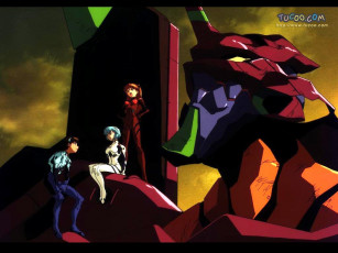 Картинка аниме evangelion