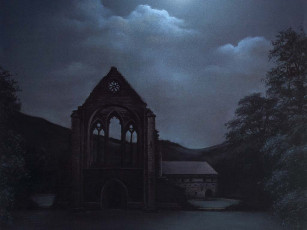 Картинка ночи призраков рисованные города