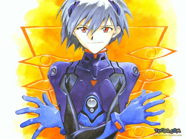 Обои картинки фото аниме, evangelion