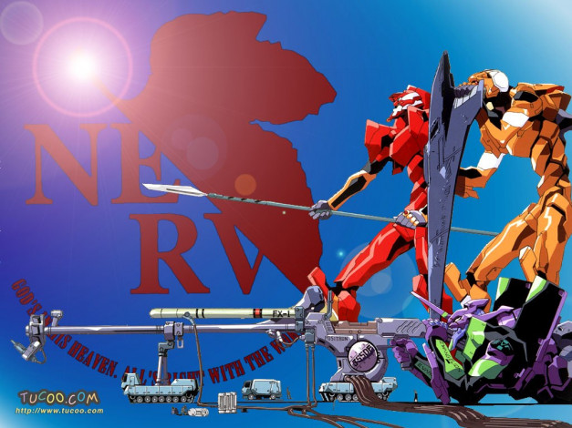 Обои картинки фото аниме, evangelion