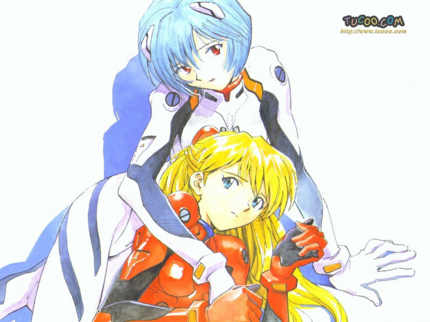 Обои картинки фото аниме, evangelion