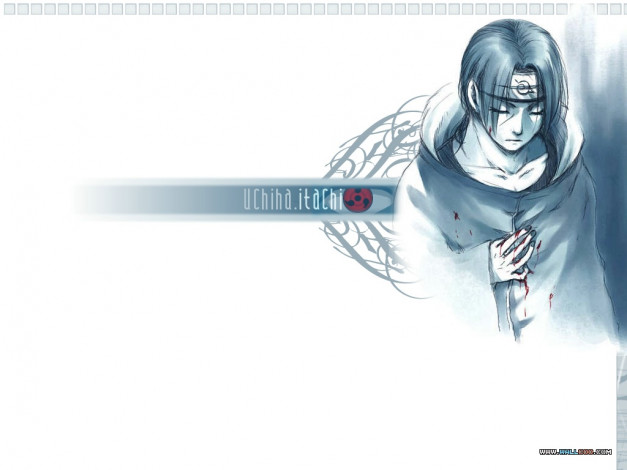 Обои картинки фото аниме, naruto, akatsuki, shinobi, uchiha, itachi