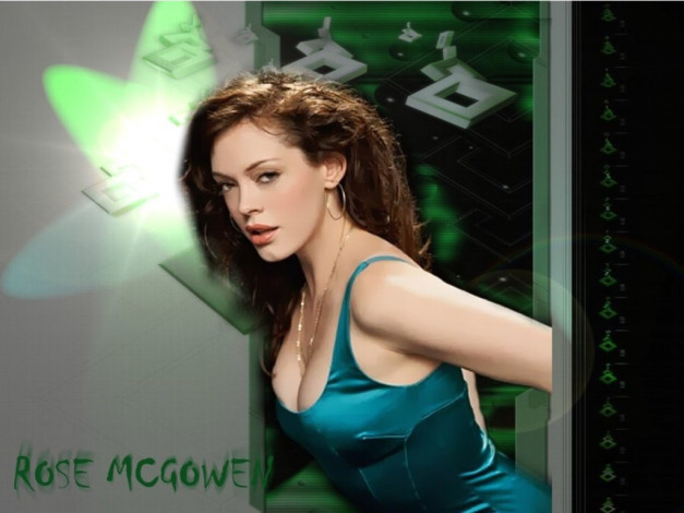 Обои картинки фото Rose McGowen, девушки