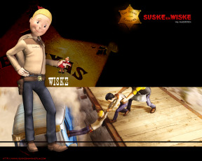 обоя люк, люси, техасские, рейнджеры, мультфильмы, suske, en, wiske, de, texas, rakkers