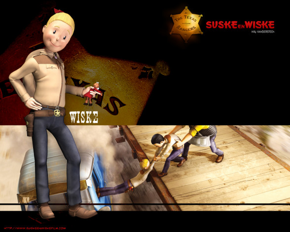 Обои картинки фото люк, люси, техасские, рейнджеры, мультфильмы, suske, en, wiske, de, texas, rakkers