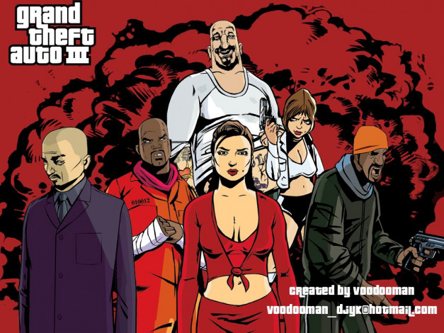 Обои картинки фото видео, игры, grand, theft, auto