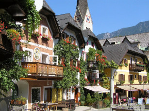 Картинка австрия города улицы площади набережные