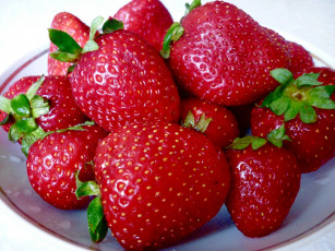 Картинка еда клубника земляника