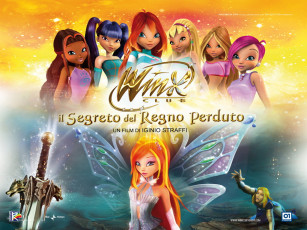 обоя winx, club, the, secret, of, lost, kingdom, мультфильмы, 3d, magic, adventure
