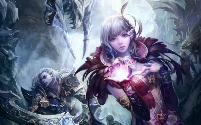 Обои картинки фото aion, tower, of, eternity, видео, игры, the