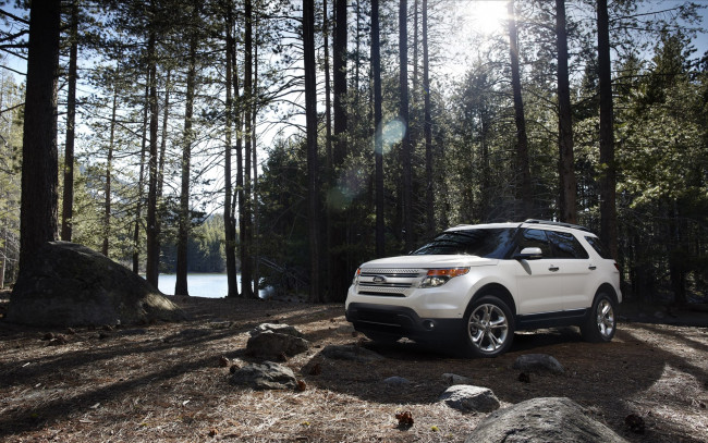 Обои картинки фото ford, explorer, автомобили