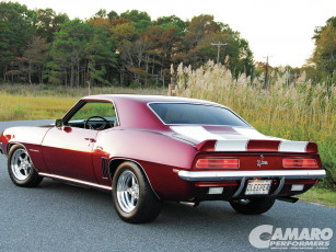 Картинка 1969 chevy camaro 28 автомобили