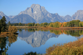 Картинка природа реки озера yellowstone