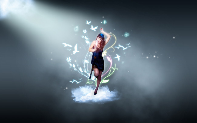 Обои картинки фото -Unsort Креатив, девушки, unsort, креатив, девушка