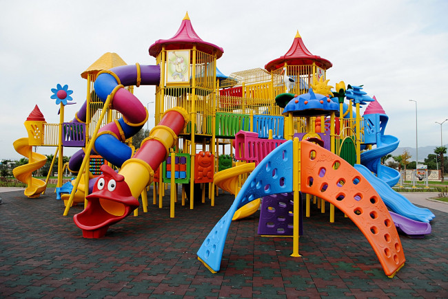 Обои картинки фото разное, карусели, качели, аттракционы, аттракцион