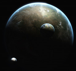 Картинка космос арт планеты