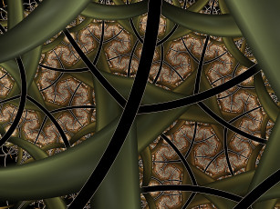 Картинка 3д графика fractal фракталы фон узор цвета