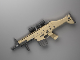 Картинка оружие 3d автомат прицел фон