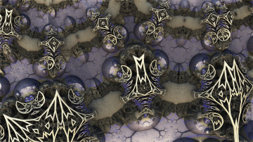 Картинка 3д графика fractal фракталы фон узор цвета