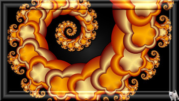 Картинка 3д графика fractal фракталы цвета узор фон