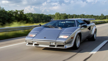 Картинка lamborghini countach автомобили спортивные automobili s p a италия