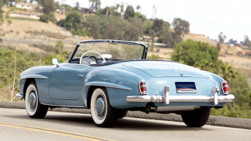 Картинка mercedes 190sl автомобили benz двигатели германия daimler ag mercedes-benz легковые грузовики автобусы