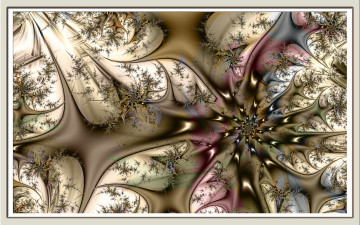 Картинка 3д графика fractal фракталы фон узор цвета