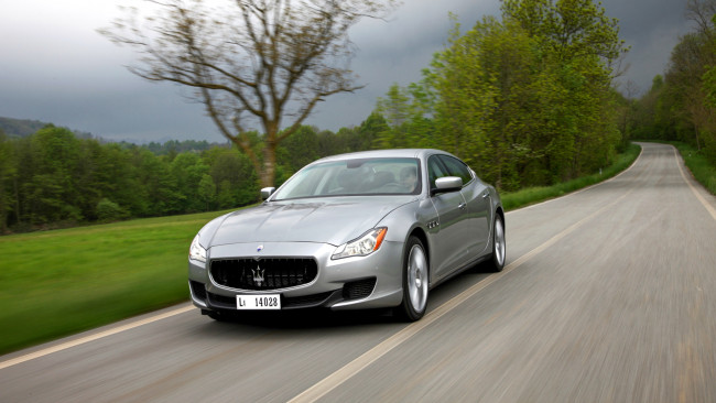 Обои картинки фото maserati, quattroporte, автомобили, s, p, a, элитные, эксклюзивные, италия