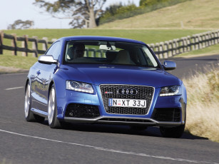 Картинка автомобили audi rs 5 coupe au-spec синий