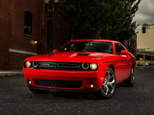 Картинка автомобили dodge challenger 2015г sxt plus lc красный