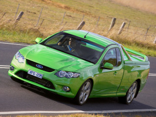 Картинка автомобили ford fg ute xr8 falcon зеленый