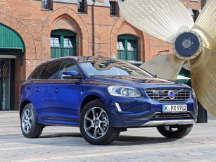 Картинка автомобили volvo синий xc60 t5 2014г ocean race
